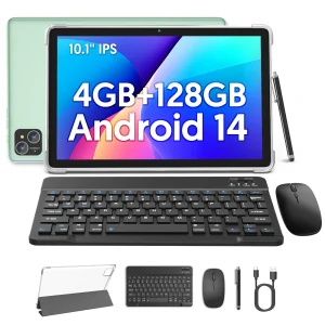 BAKEN Android Tablet 10.1 inches, 8(4+4)GB+128GB, Octa-core processor, 8000 Mah large capacity battery