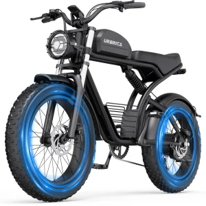 Electric Bike for Adults 3000W 1500W 32MPH 48V 23AH Max 75Miles  20" Fat Tire Dirt Bike Shamano 7-Speed EBike