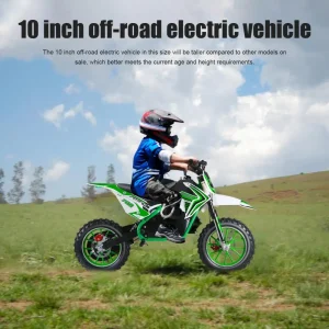 Electric Pocket Motorbike with Mechanical Disc Brakes Off Road Mini  Rocket Electric Motocross Bike